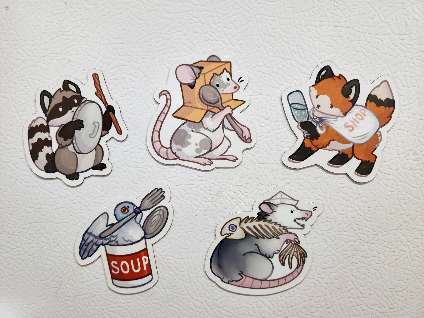 Patricia the Rat - Trash Bash Magnet