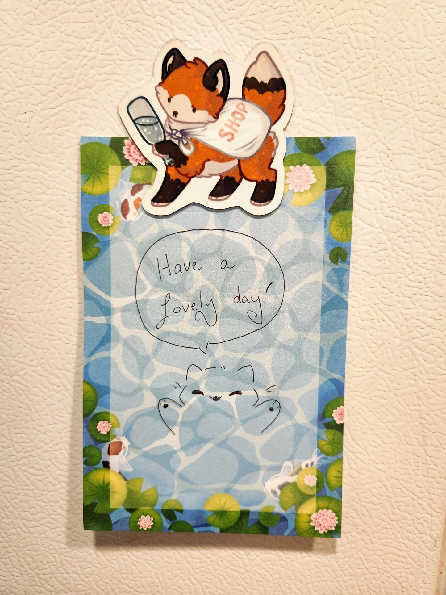 Becky the Fox - Trash Bash Magnet