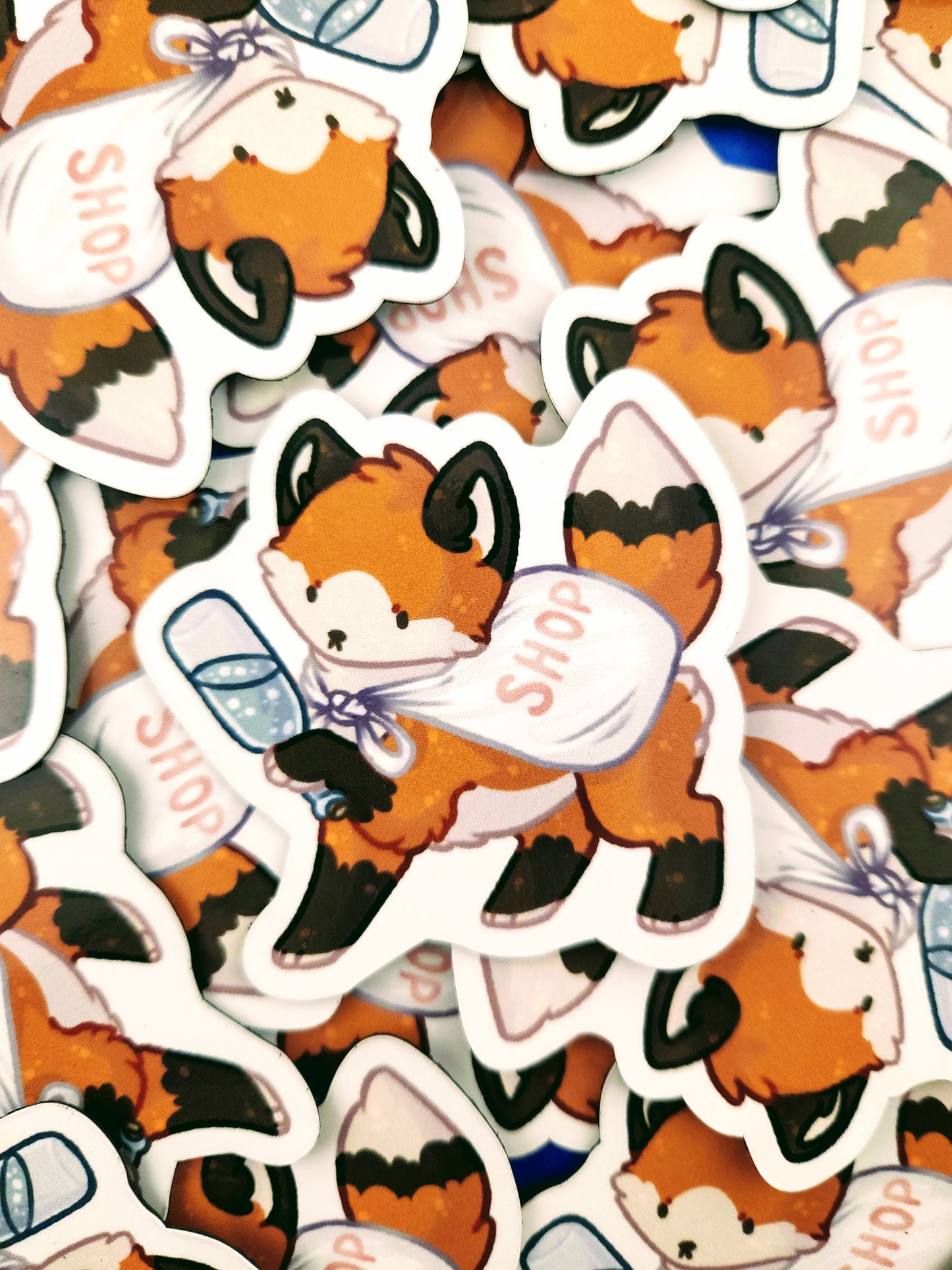Becky the Fox - Trash Bash Magnet