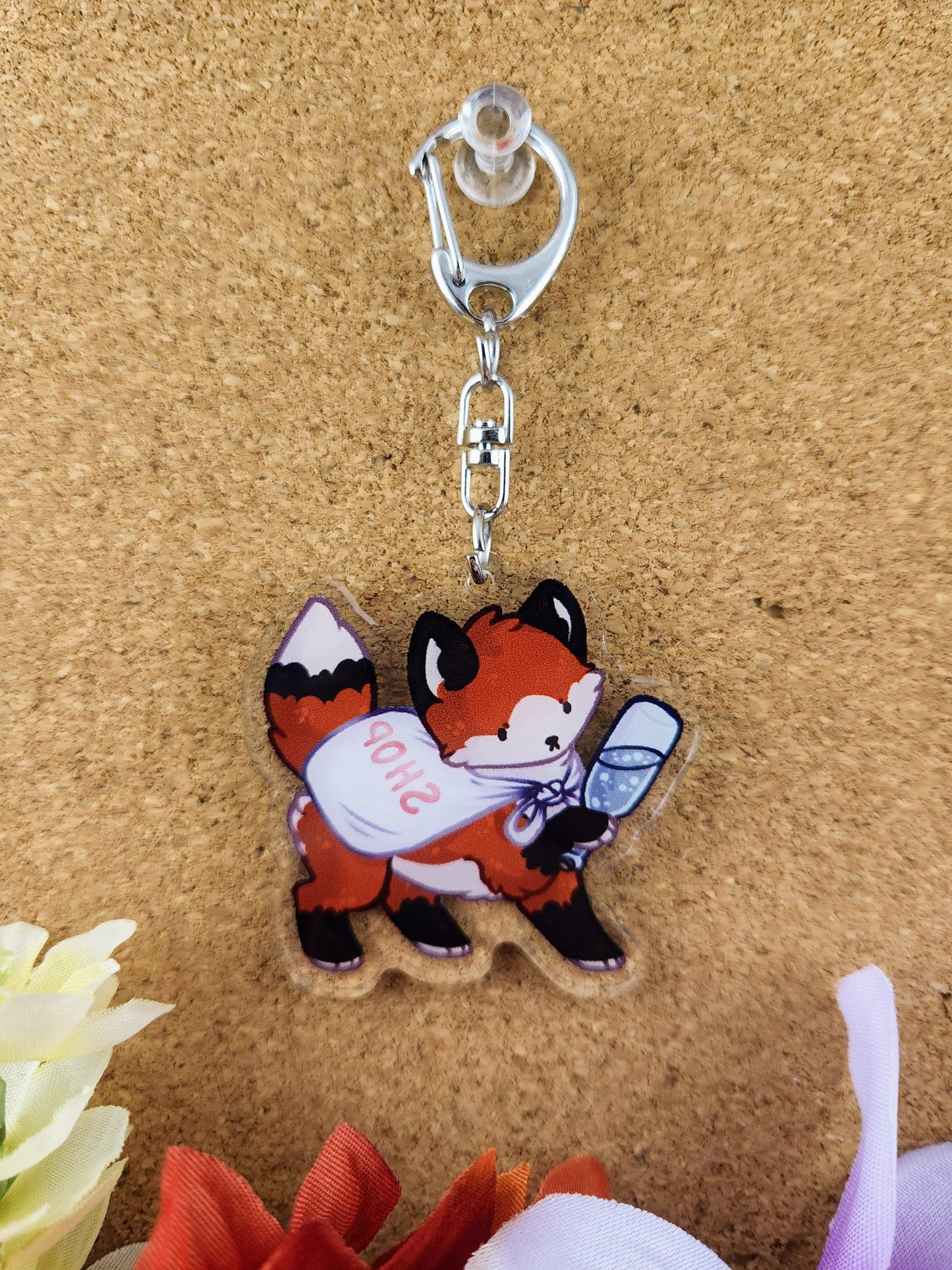 Becky the Fox - Trash Bash Acrylic Charm