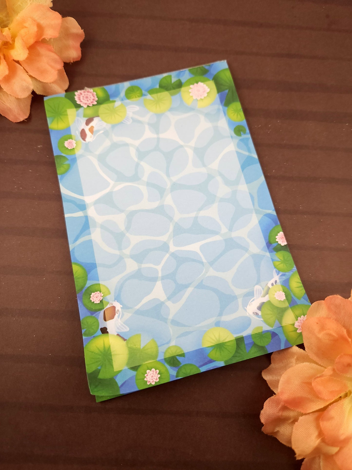 Lilypad Pond - 4x6 Memopad
