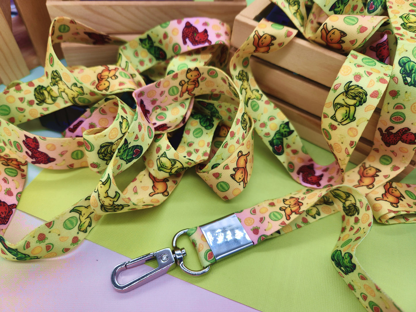 Feline Fruity - Lanyard