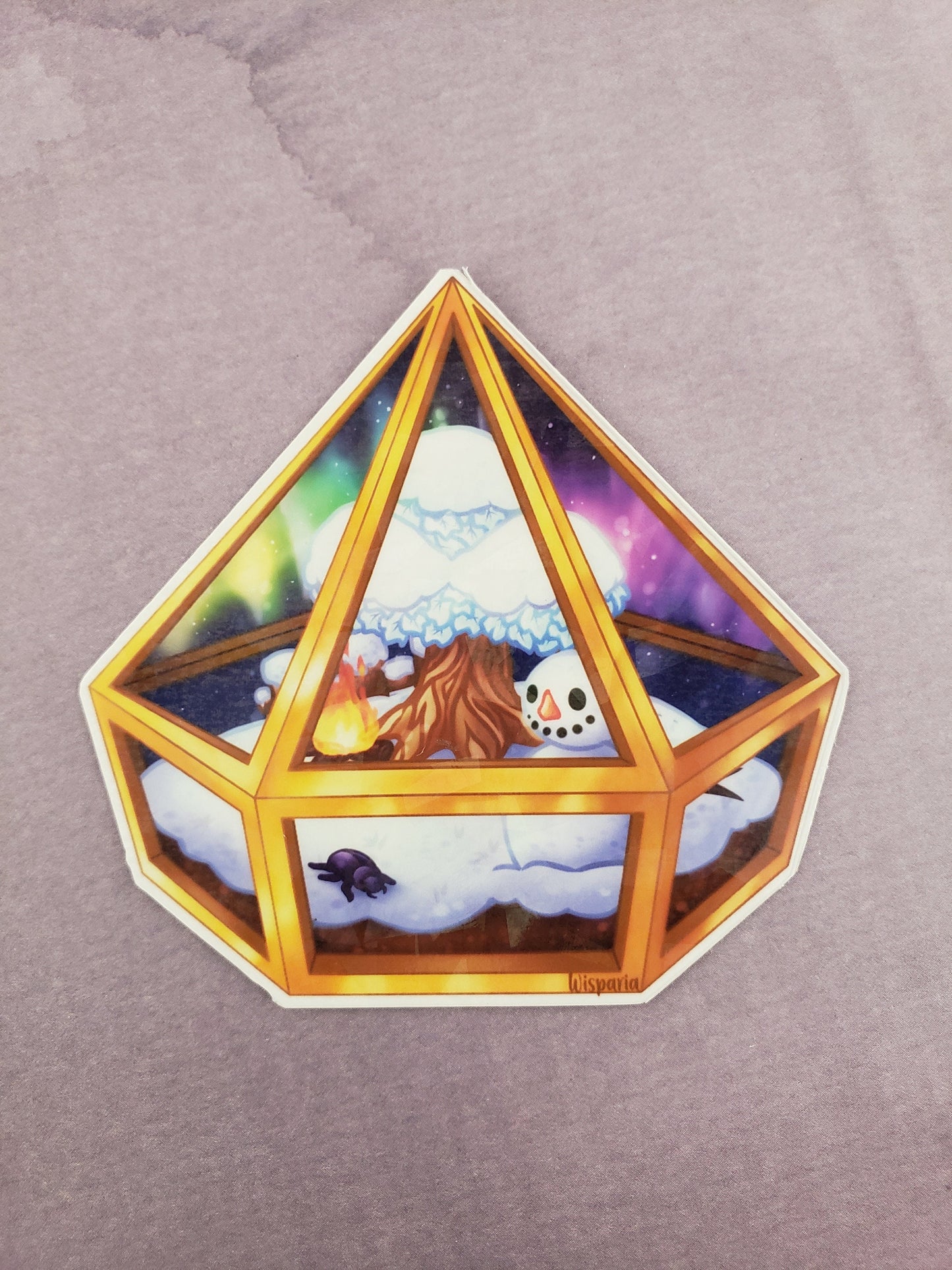 Winter Terrariums - Holo Sticker