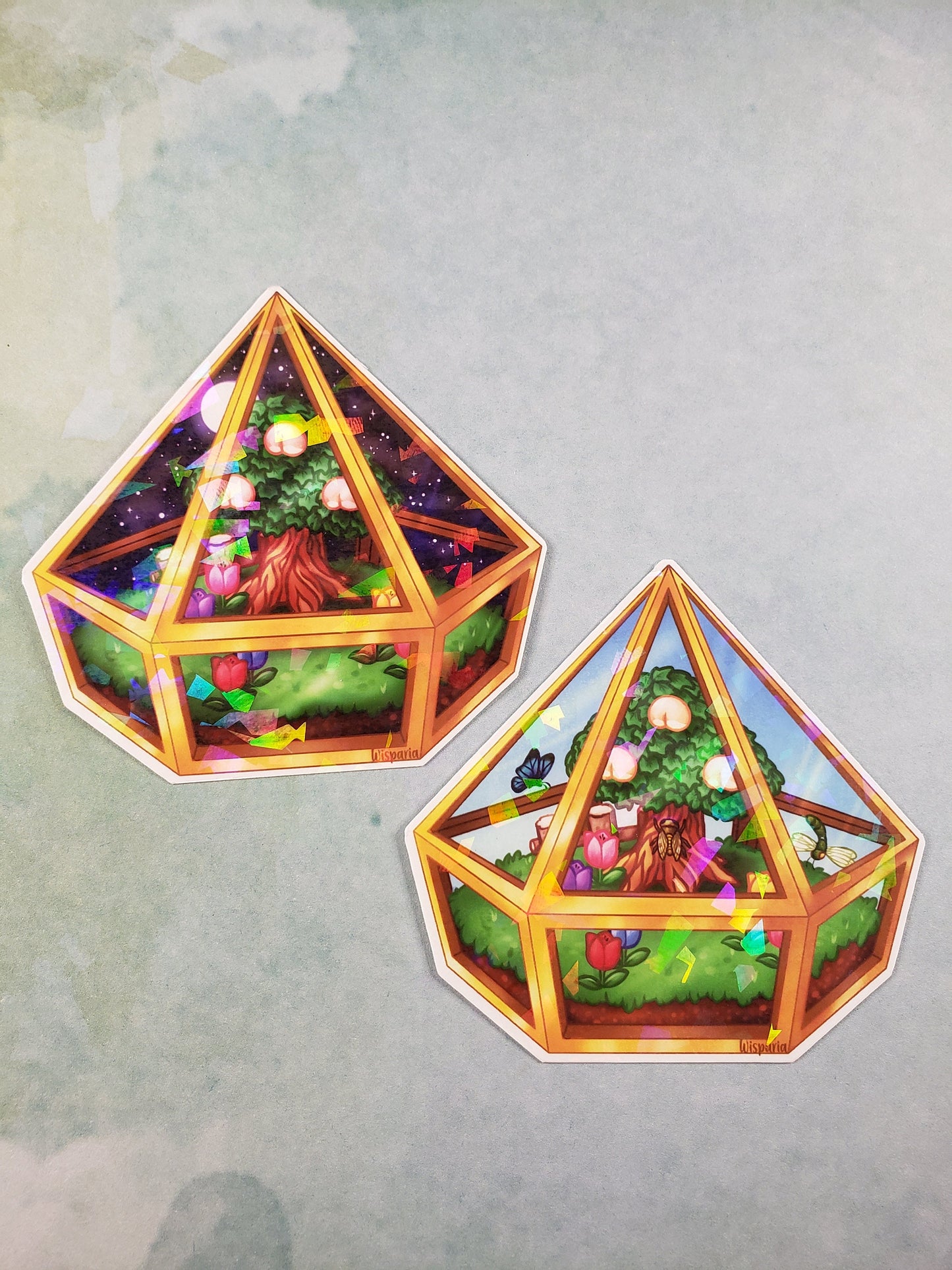 Summer Terrarium - Holo Sticker