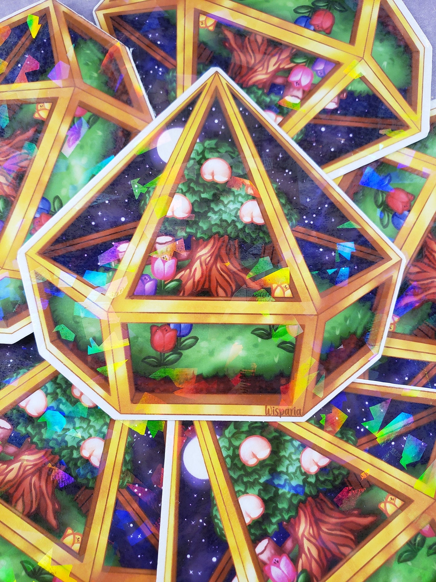 Summer Terrarium - Holo Sticker