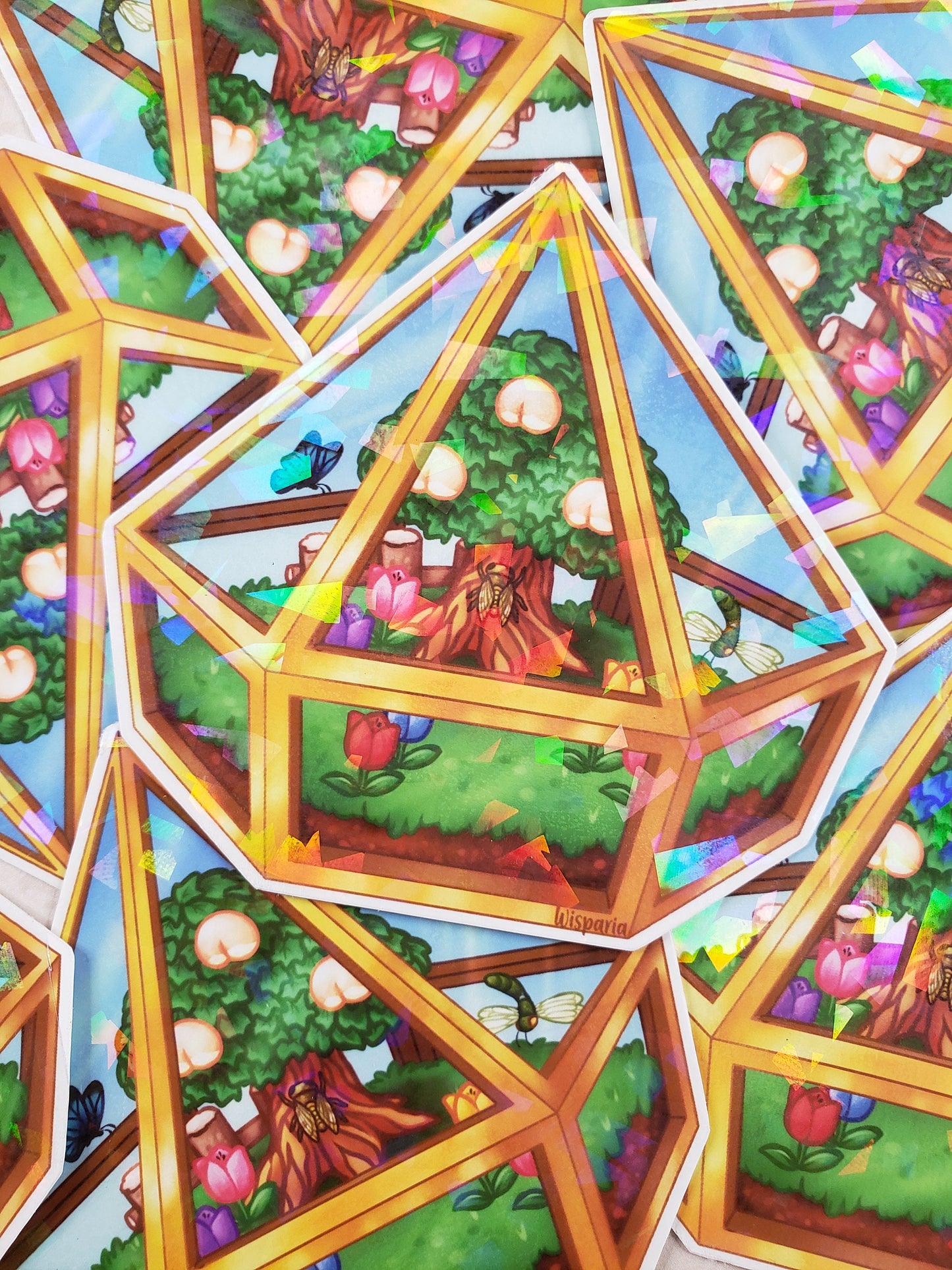 Summer Terrarium - Holo Sticker