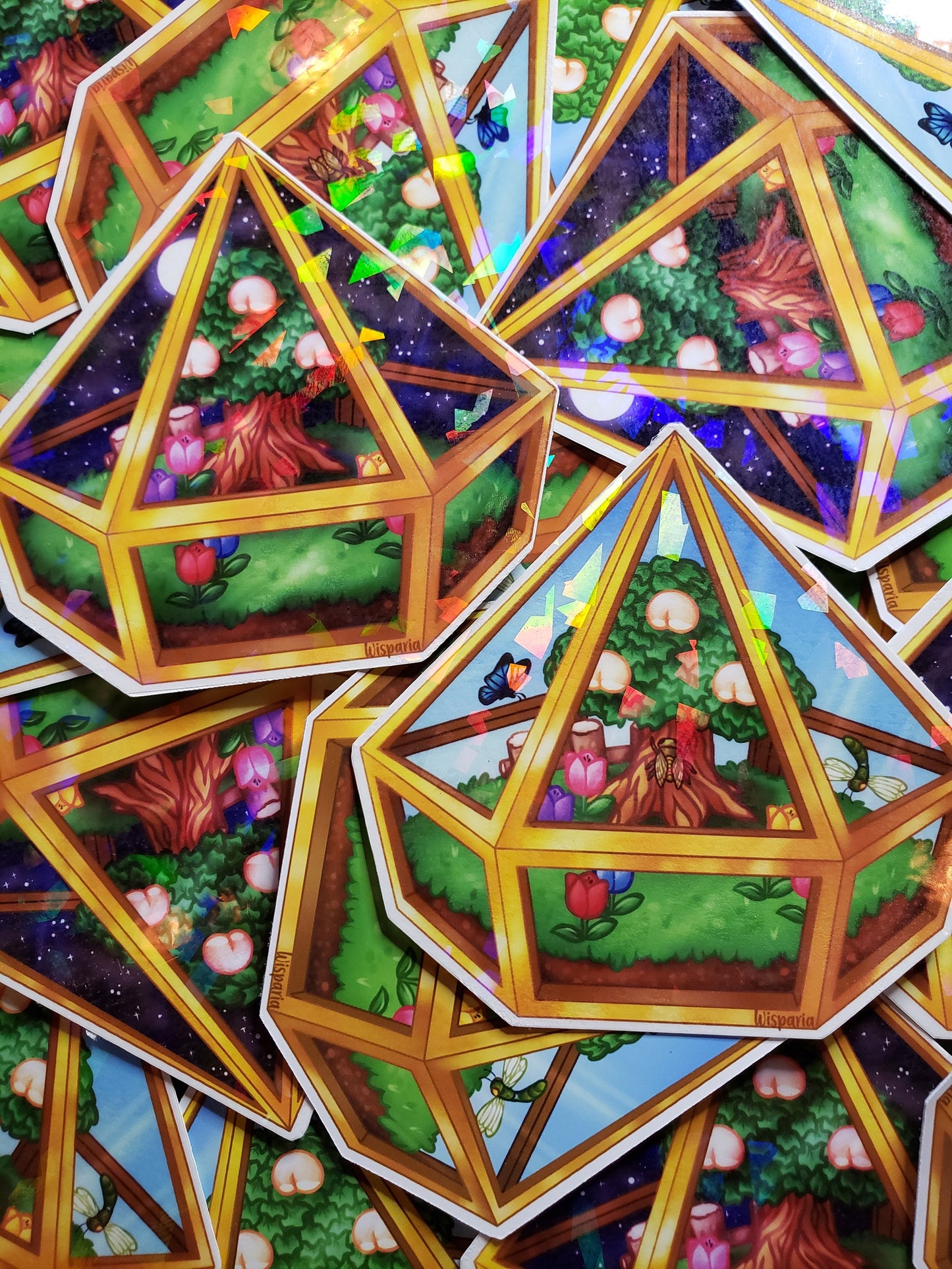 Summer Terrarium - Holo Sticker
