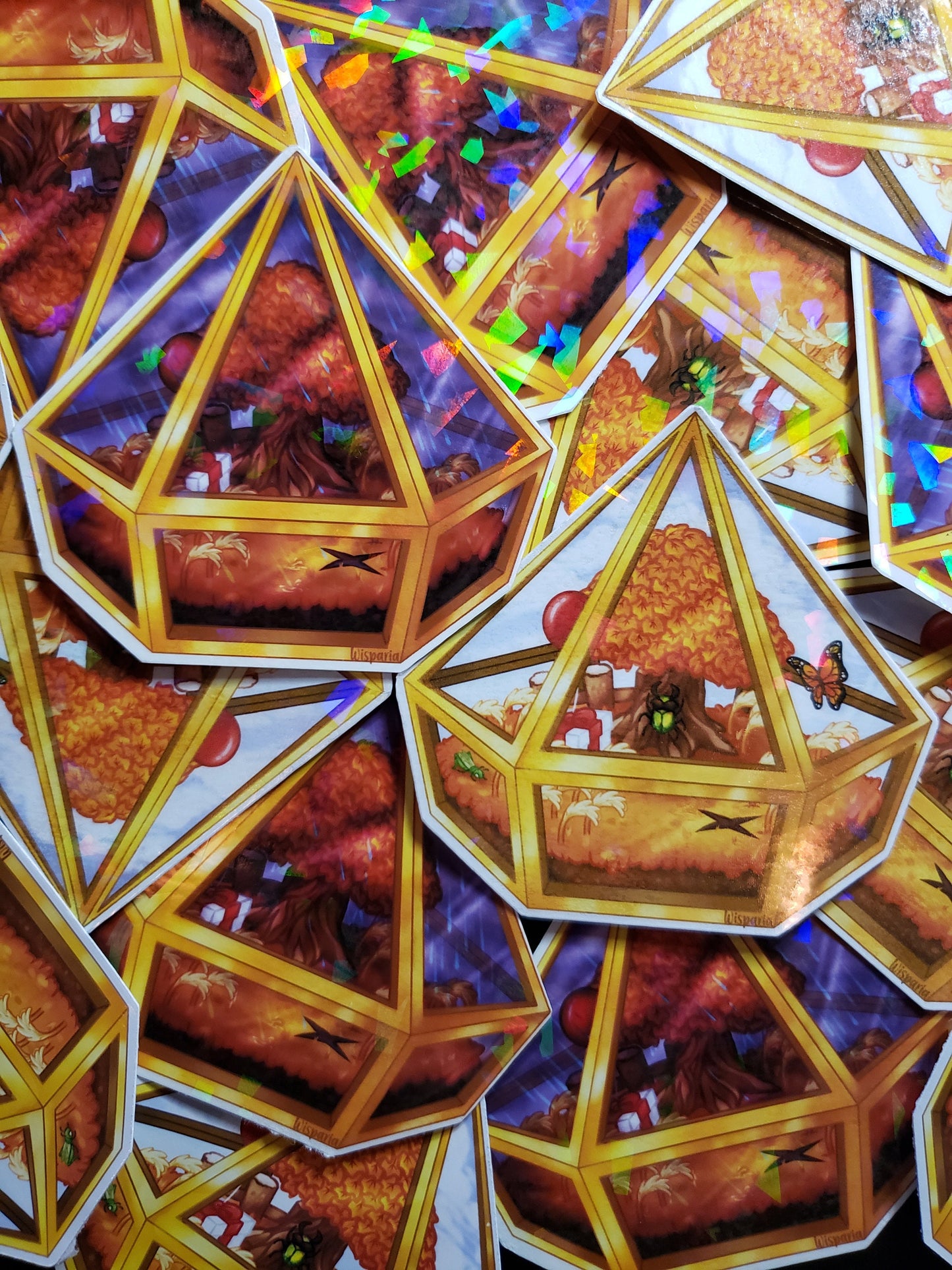 Autumn Terrarium - Holo Sticker