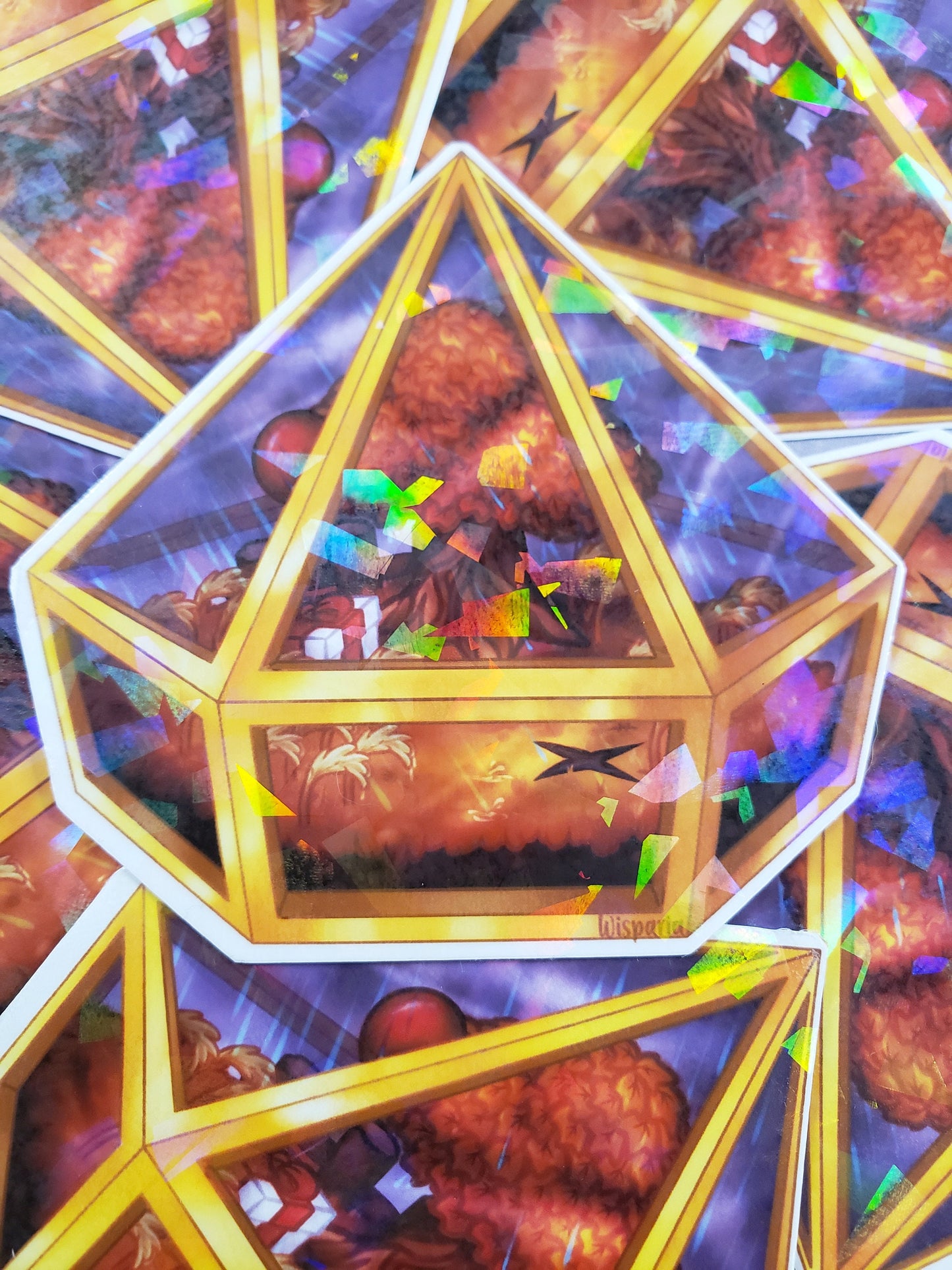 Autumn Terrarium - Holo Sticker