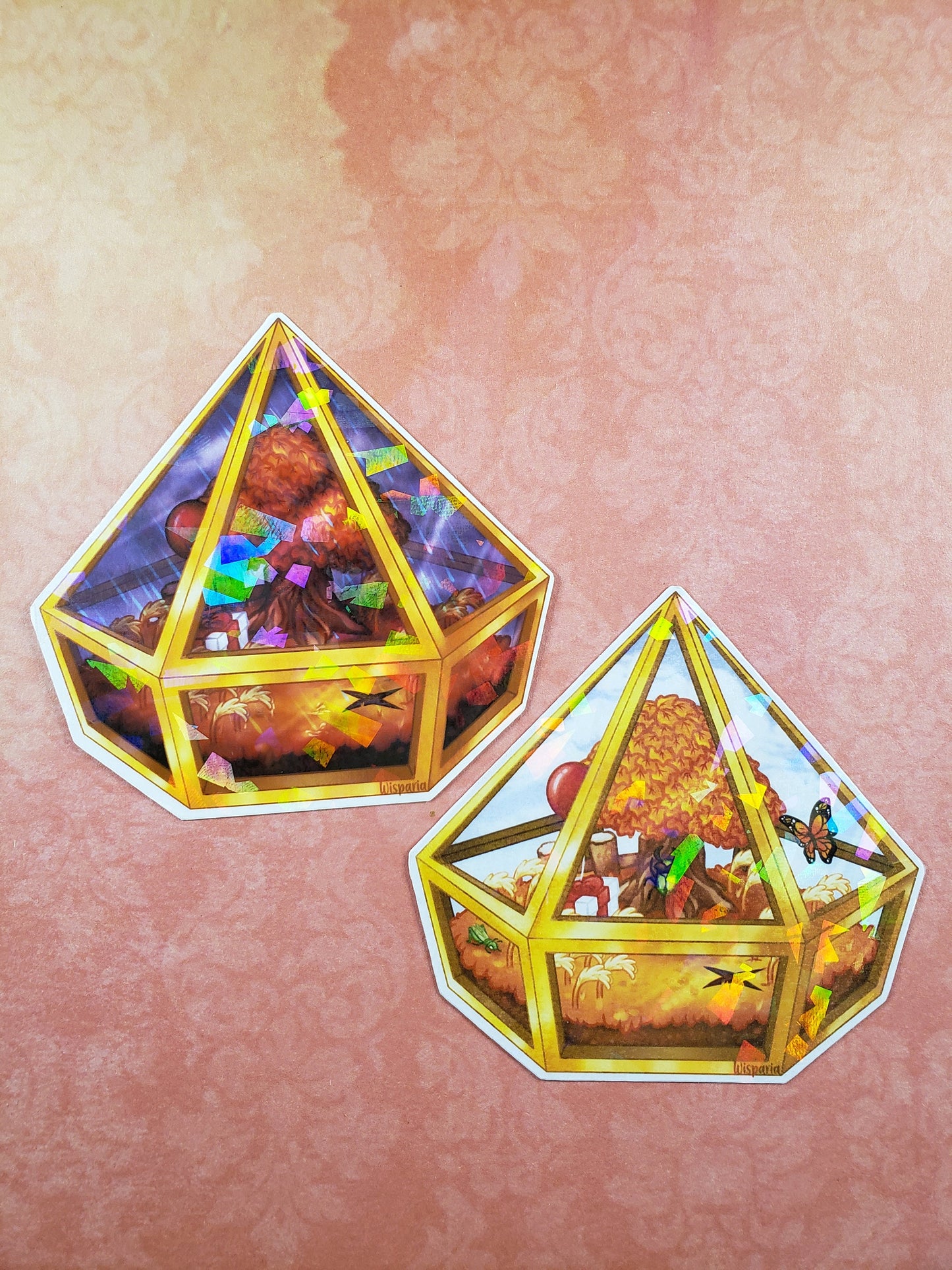 Autumn Terrarium - Holo Sticker