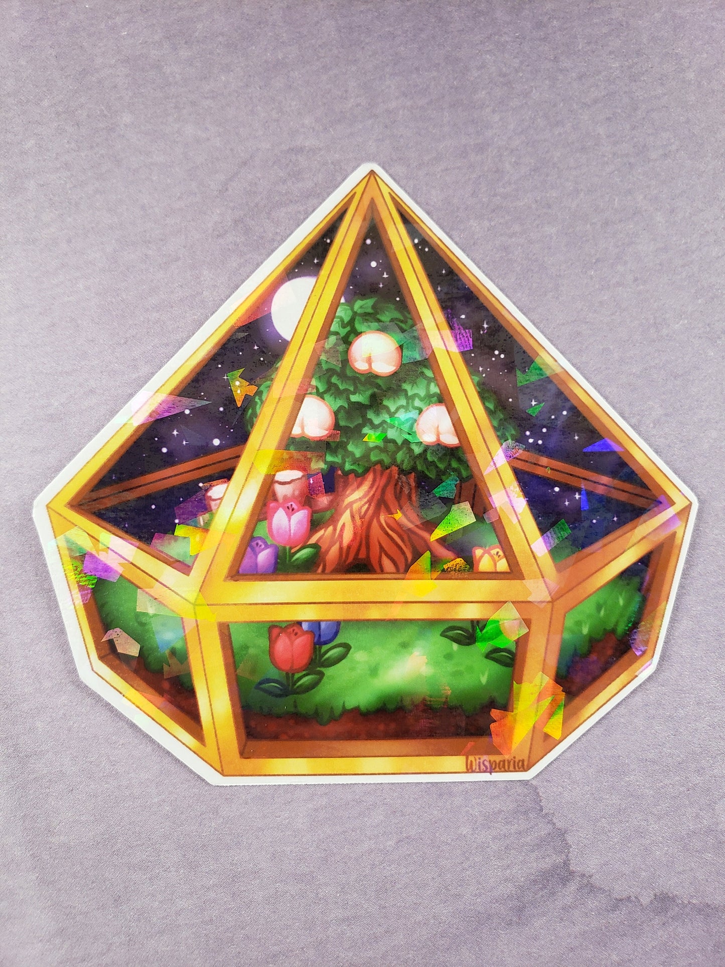 Summer Terrarium - Holo Sticker