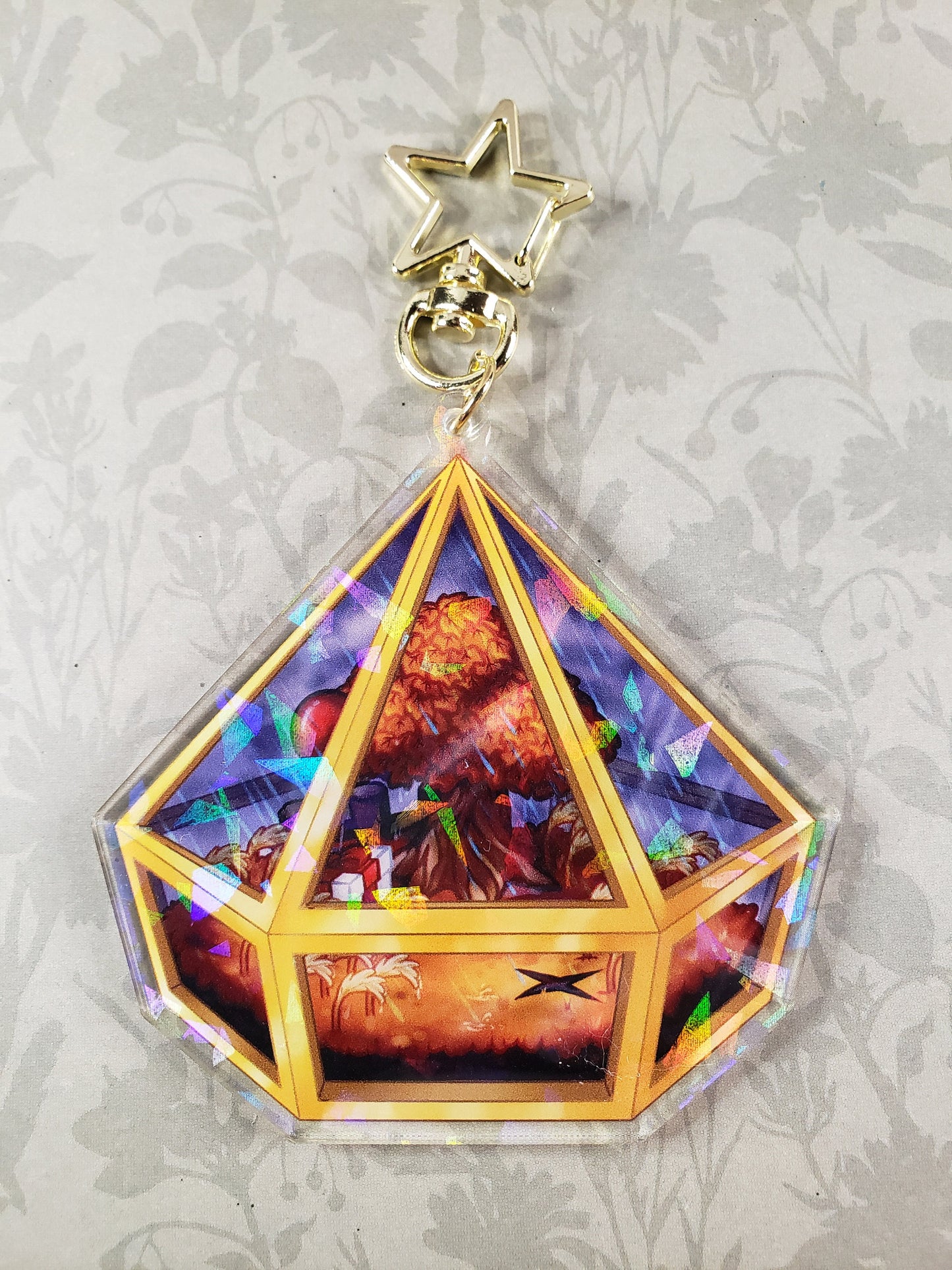 Autumn Terrarium - Holo Acrylic Charm