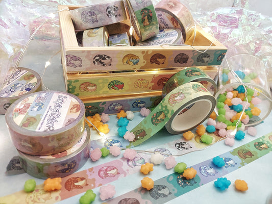 Leaping Color - Stationary Washi Tape