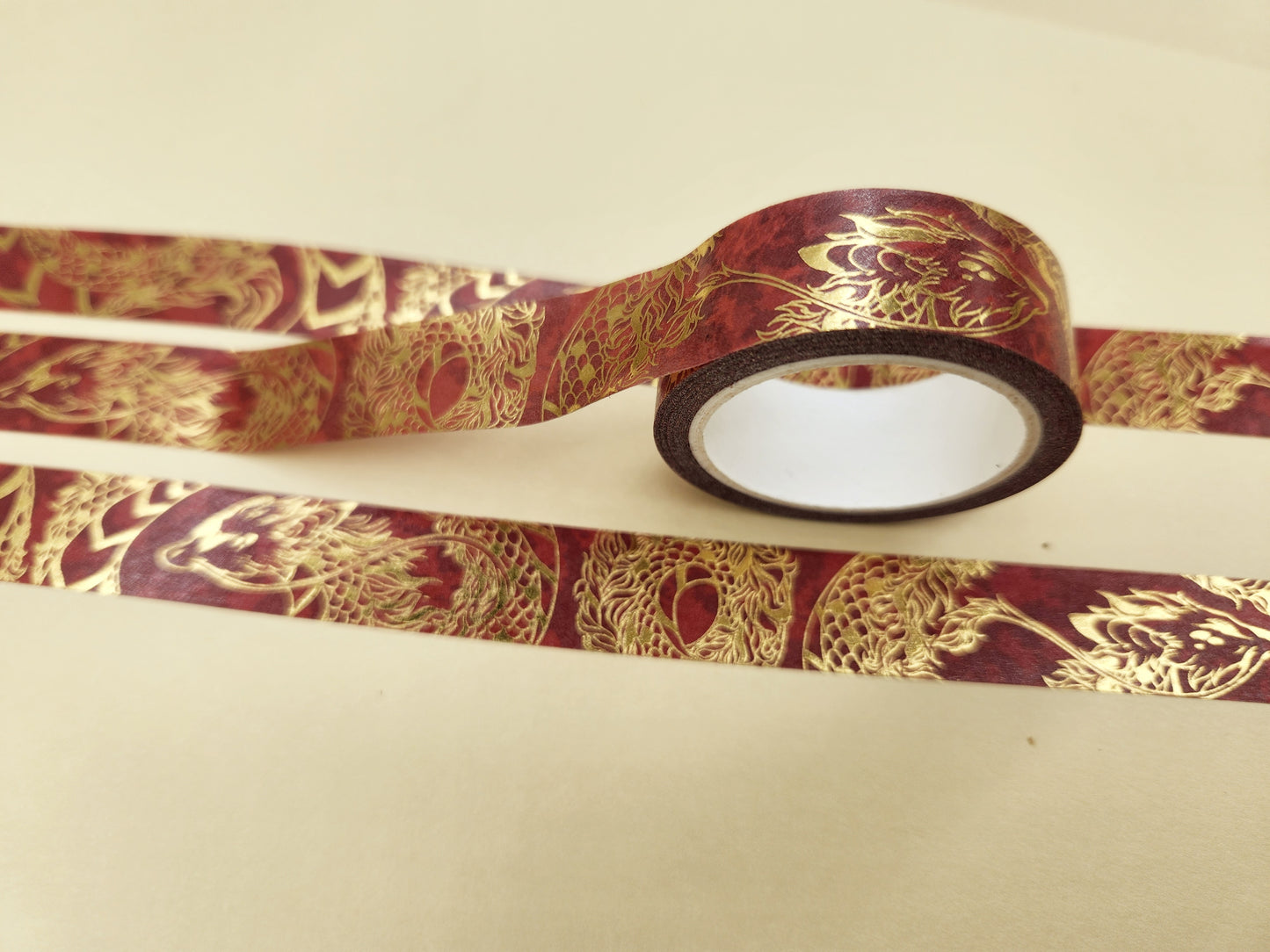 Crimson Dragon Dance - Washi Tape