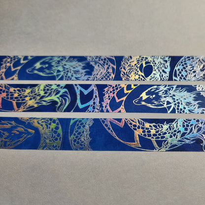 Cerulean Dragon Dance - Washi Tape