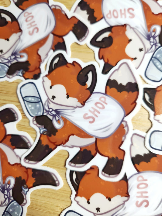 Fox - Trash Bash Sticker