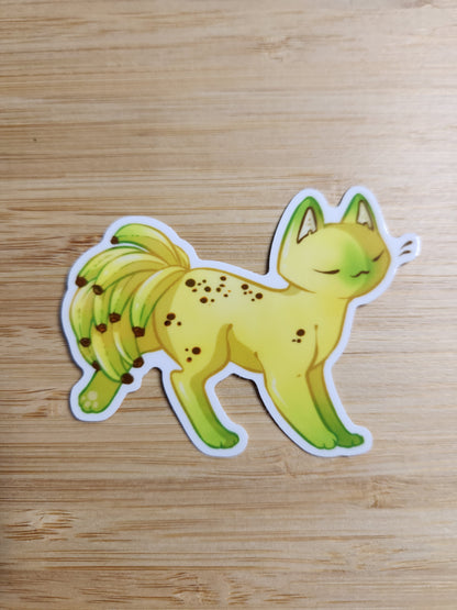 Feline Fruity BananaCat - Sticker