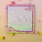 Mini Pixel Pink Skies - 3x3 Memopad