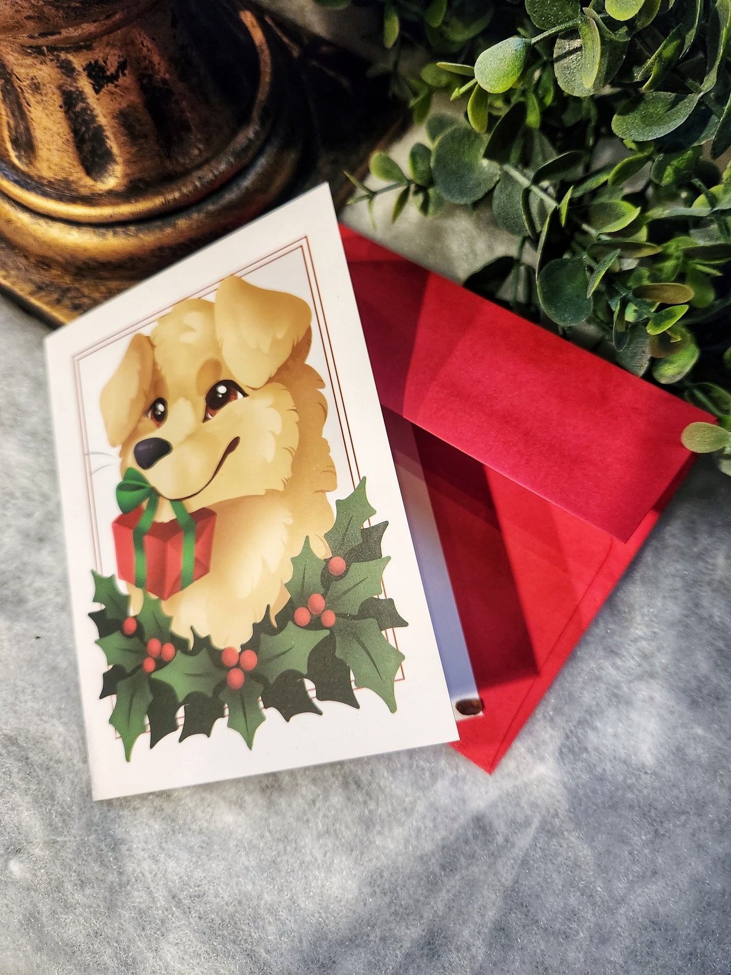 Season's Greeting Critters - Holiday Card Set