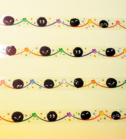 Soots & Stars ∙ Clear Washi Tape