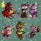 Kitty Quest - RPG Cat Themed Stickers