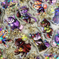 Kitty Quest - RPG Themed Holo Acrylic Charm Set